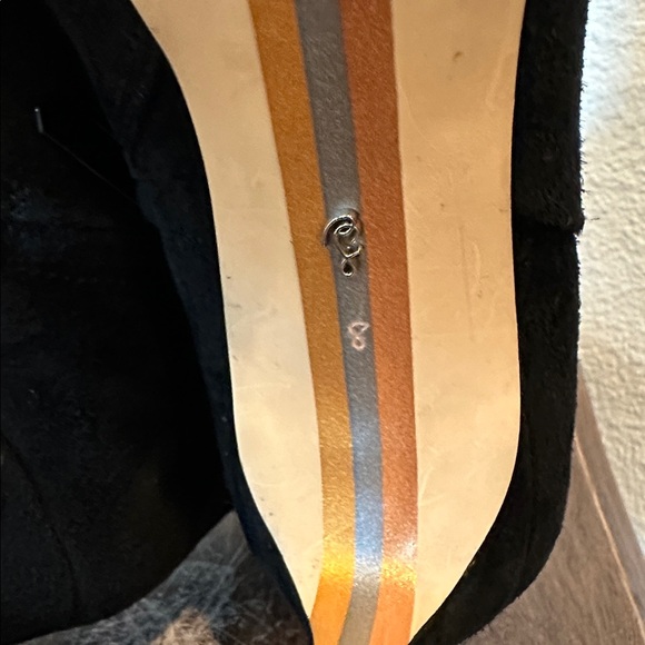 Sam Edelman Women's Ulissa Luster Embellished Buckled Kitten-Heel Booties Size 8 - Picture 11 of 11